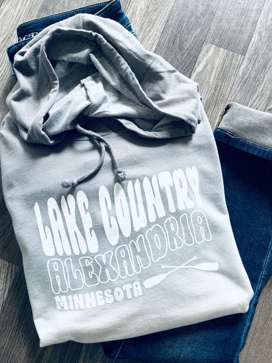 Grey Lake Country Lightweight Hoodie